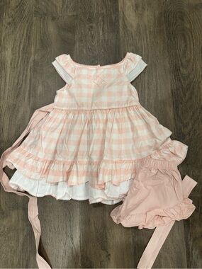well dressed wolf gingham dress and bloomers size 6